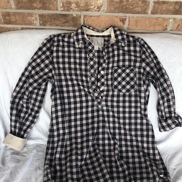 Vintage Victoria’s Secret Cozy Flannel Sleep Shirt - Picture 1 of 8